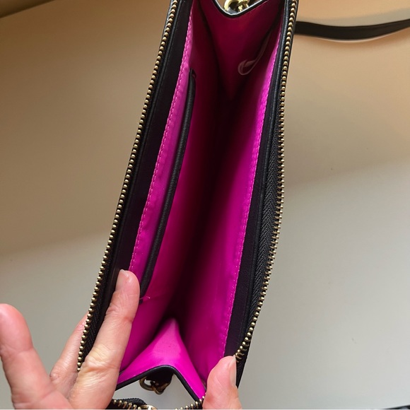 Nicole by Nicole Miller Black Crossbody Purse - Picture 4 of 7